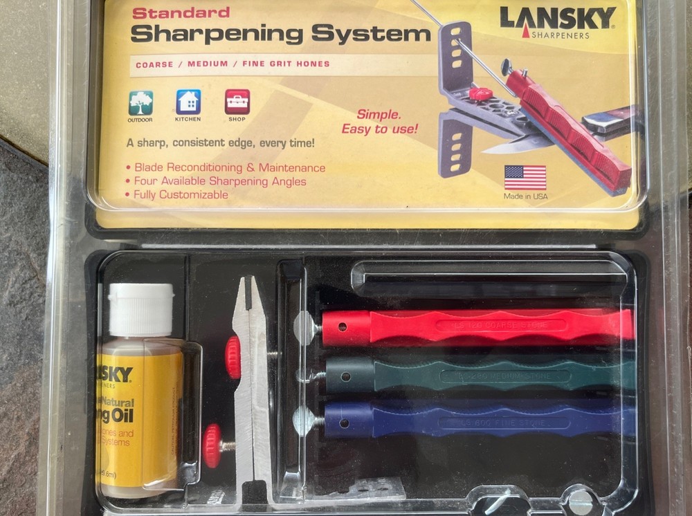 Lansky Deluxe Controlled-Angle Precision Knife Sharpening System - LKC03