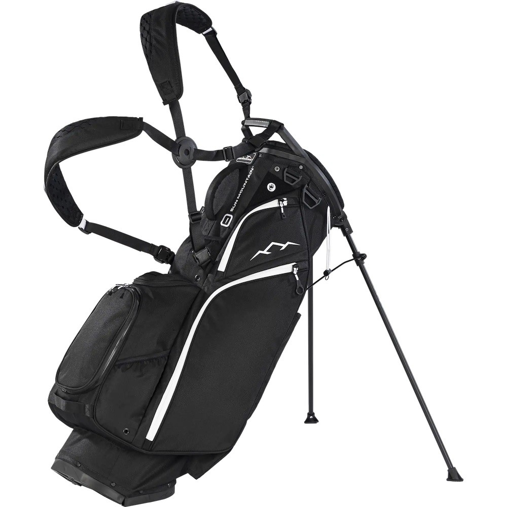New Sun Mountain Golf Eclipse 3.5 Stand Bag Falcon Black/White