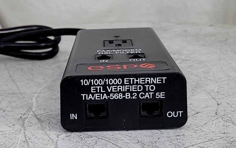ESP MFP-1 Surge Protector Noise Filter 120 Volt/15 AMP Single Outlet