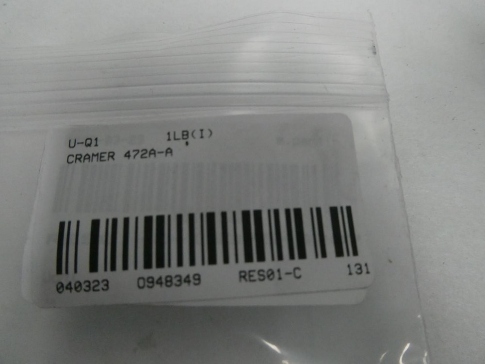 Cramer 472A-A 0-15sec Timer 115v-ac