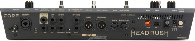 Headrush Core Guitar Multi-effect/Amp Modeler/Vocal Processor Unit