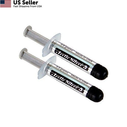 Arctic Silver 5 Thermal Compound (Pack of 2) Pack 2, Basic pack