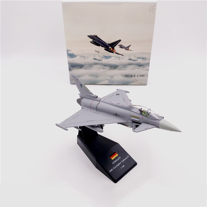 1:100 Germany Luftwaffe Fighter Typhoon European EF2000 Fighter Simulation
