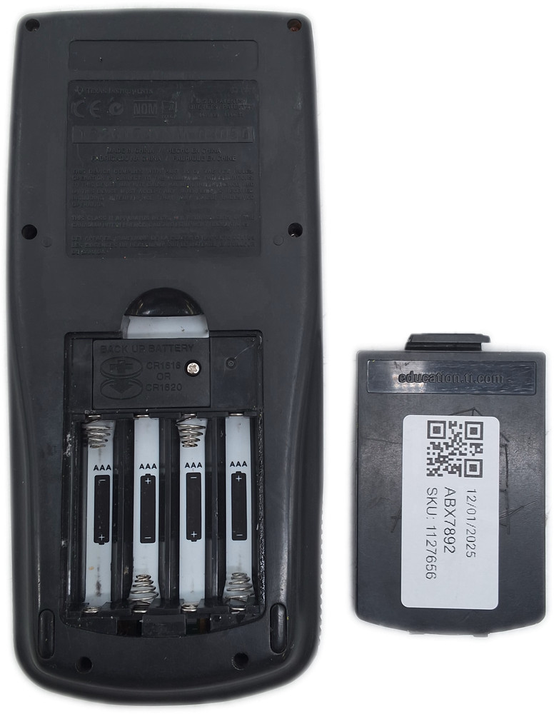 TI-83 Plus Graphing Calculator Programmable LCD Calculus Battery