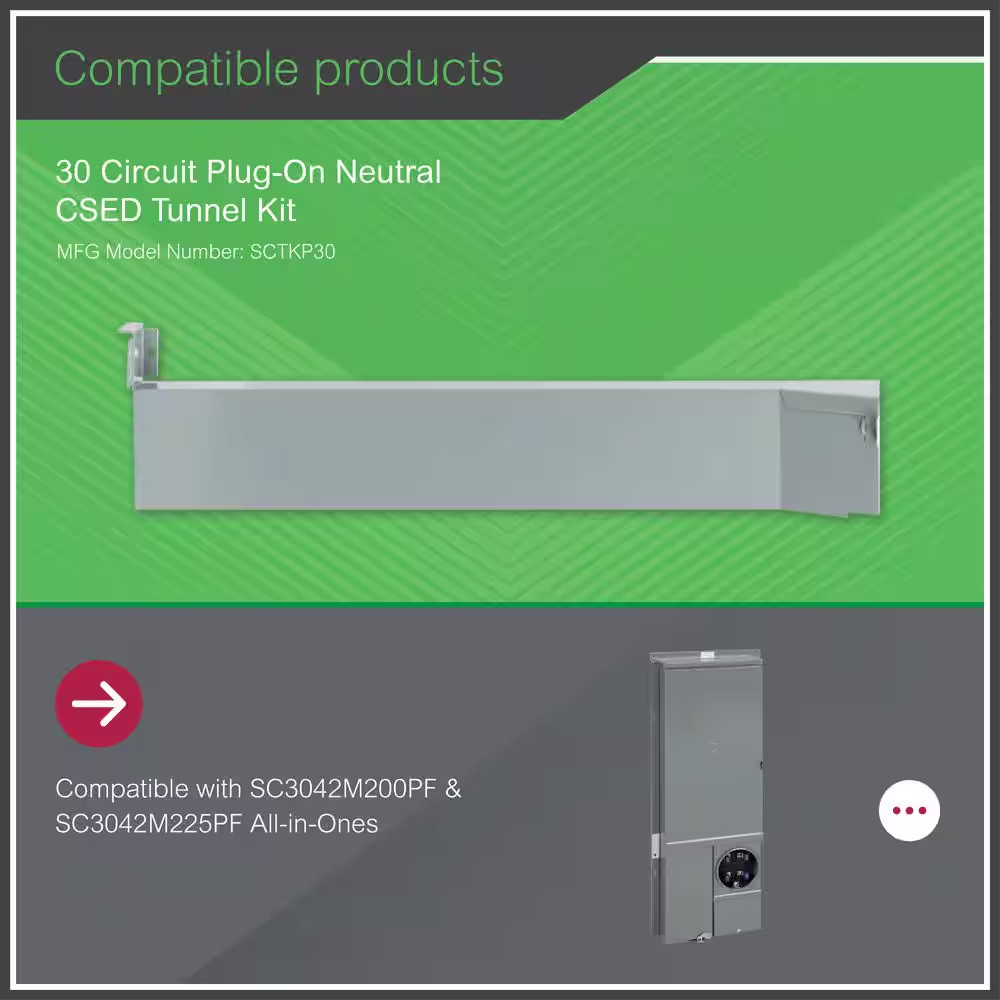 30 Circuit Plug-On Neutral CSED Tunnel Kit