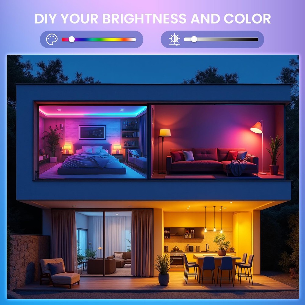 TobeBright E12 Color Changing LED Light Bulb with Remote Control 2W E12 Chand...