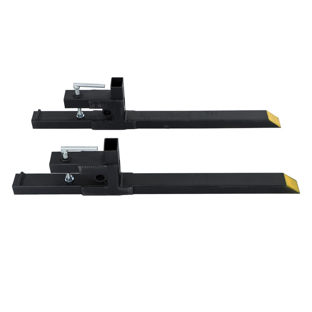 43" Clamp on Pallet Forks 2000lbs Heavy Duty Quick Attach Bucket Fork