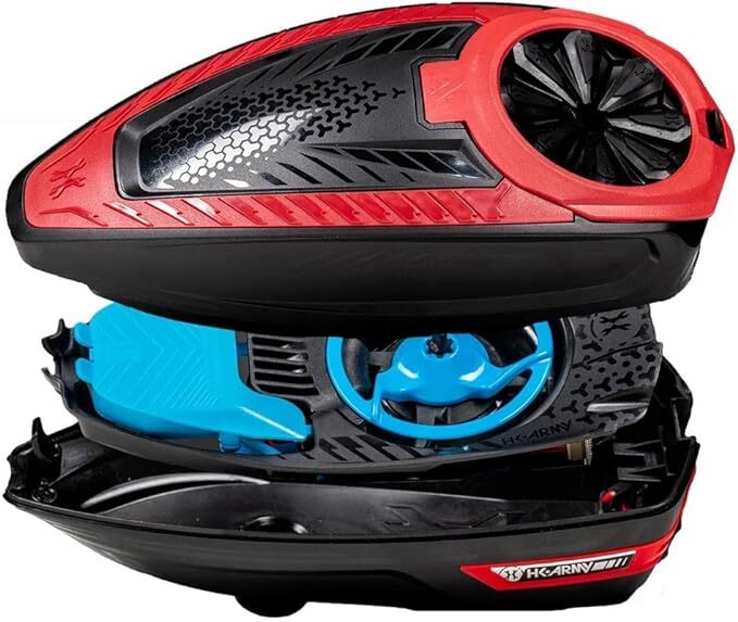 HK Army TFX 3.0 Paintball Loader - Black/RED
