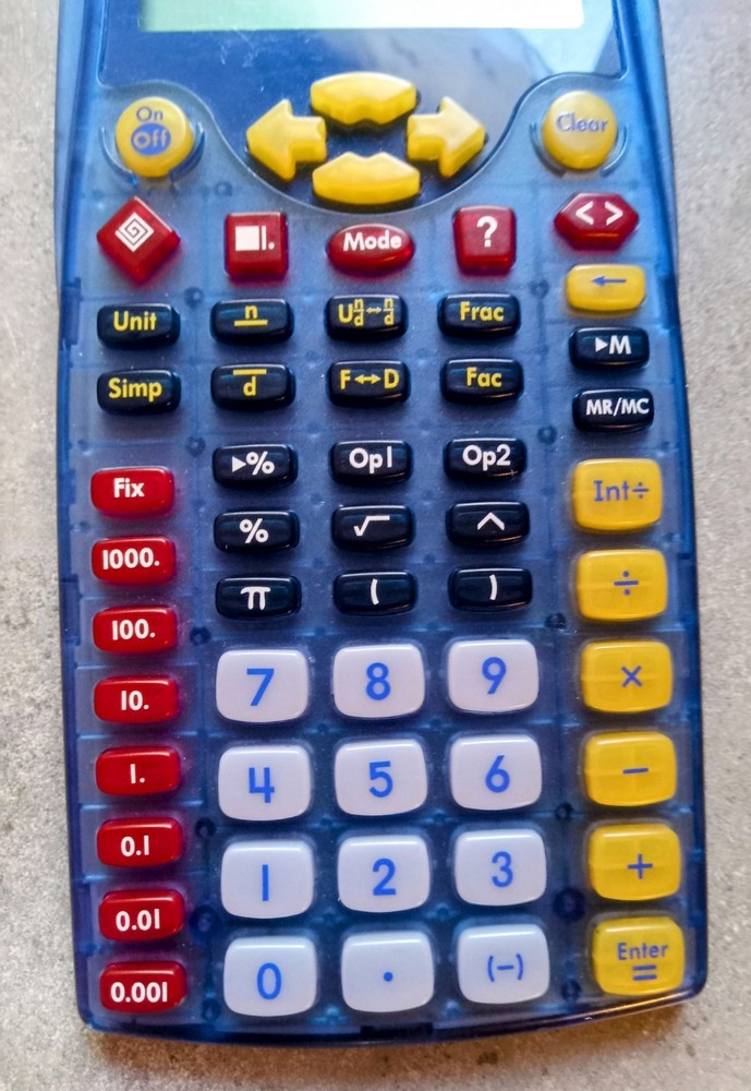 Texas Instruments TI-15 Explorer Elementary Solar-Powered Calculator