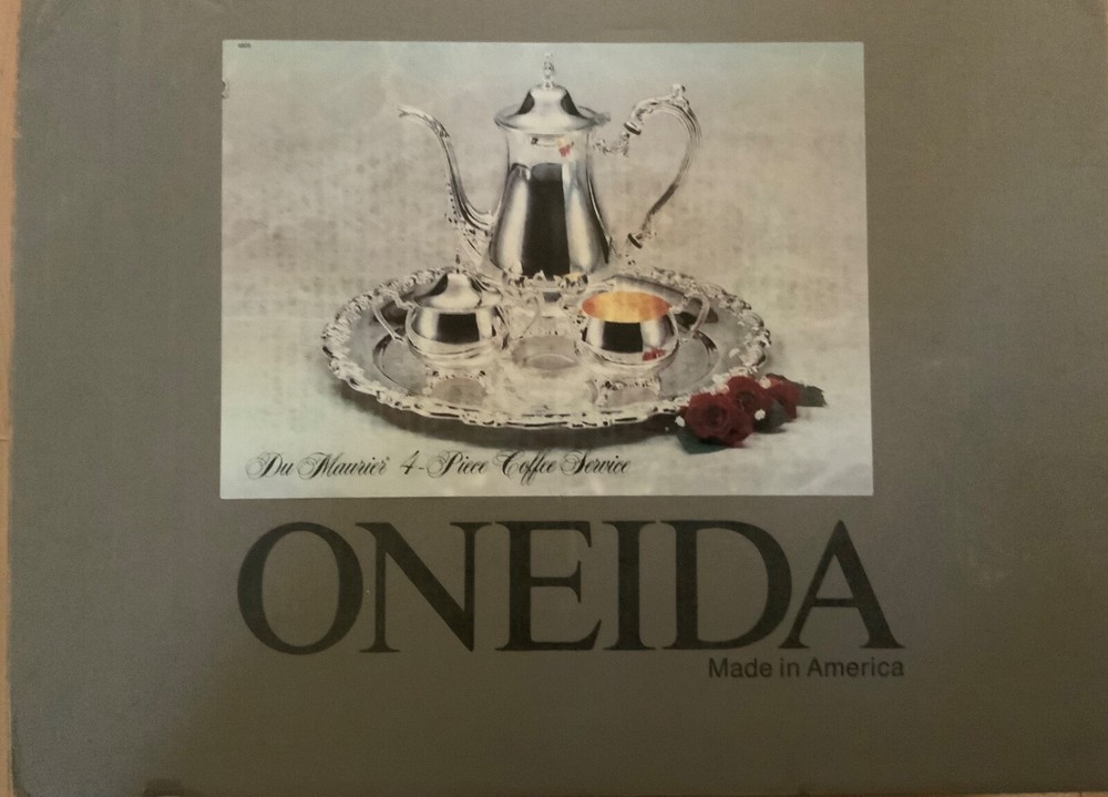 ONEIDA DU MAURIER 4 PIECE COFFEE SERVICE