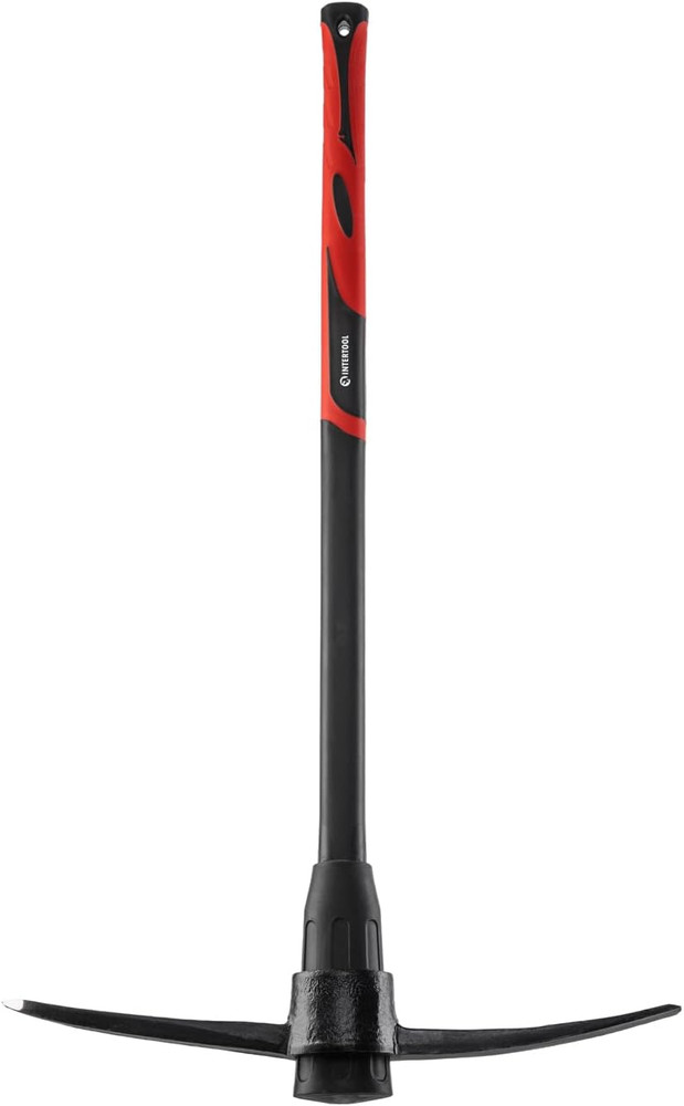 Pick Axe for Digging - 36” Heavy Duty Garden Mattock Pickaxe - Rust Resistant St