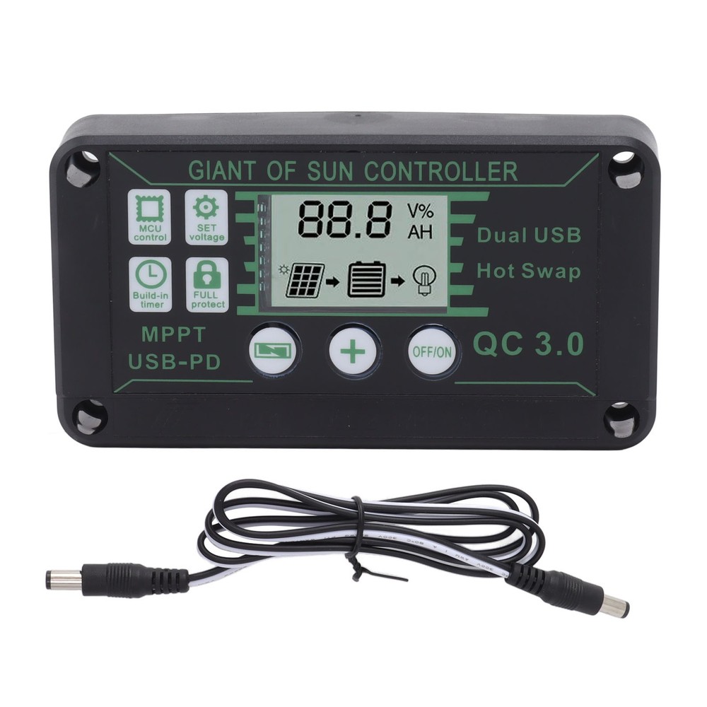 § 20A Solar Charge Controller MPPT ABS Auto Solar Regulator Charge