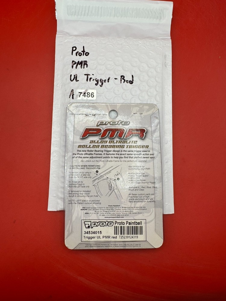 Proto PMR UL Trigger - Red