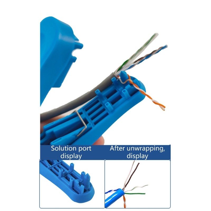 User Friendly Networking Wire Untwister Tool Streamlines Cable Organization