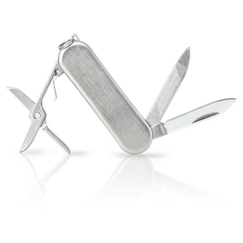 Maxam Multi-Function Pocket Army Knife Multi-Tool with Stainless Steel Handle