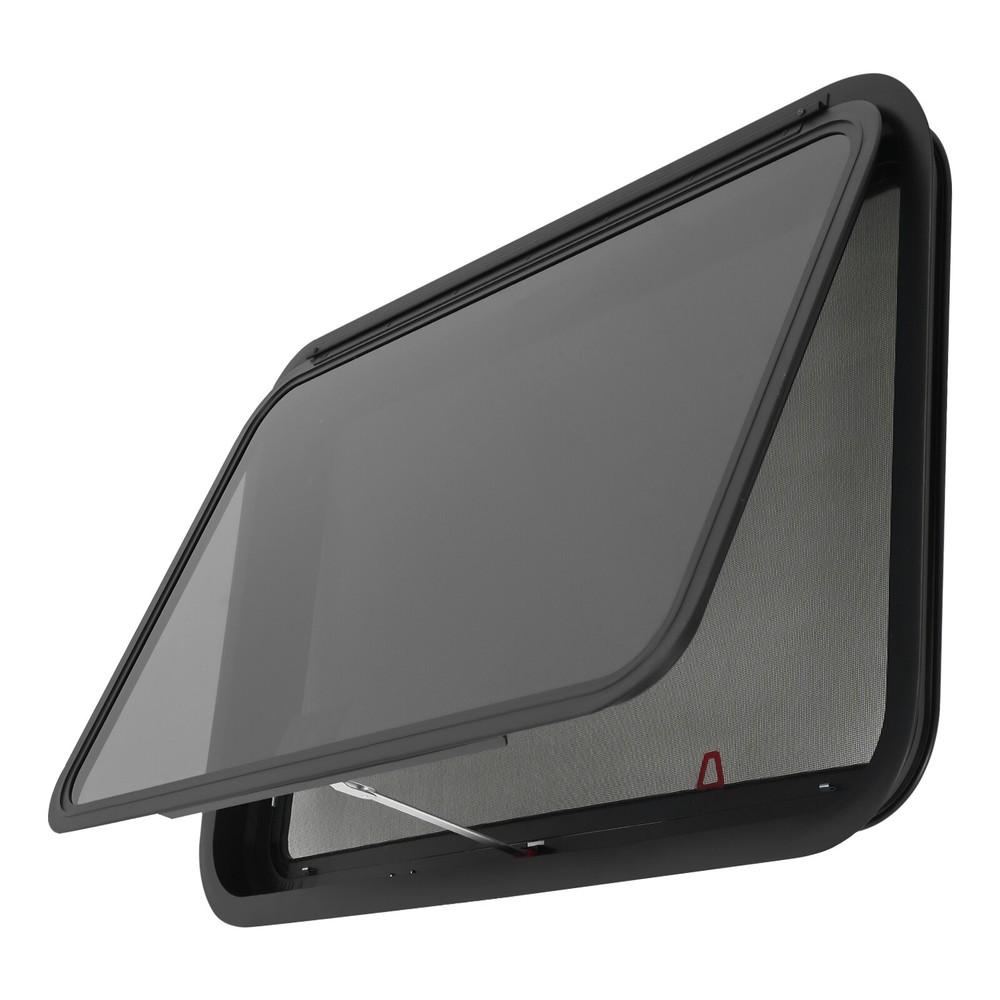 RV Exit Window Push Out Glass Camper Window 38-42mm Venting Window Rectangular