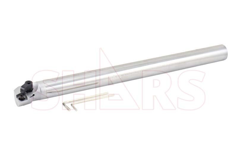 SHARS 3/4" RH MCLNR Coolant Through Indexable Solid Carbide Boring Bar CNMG S]