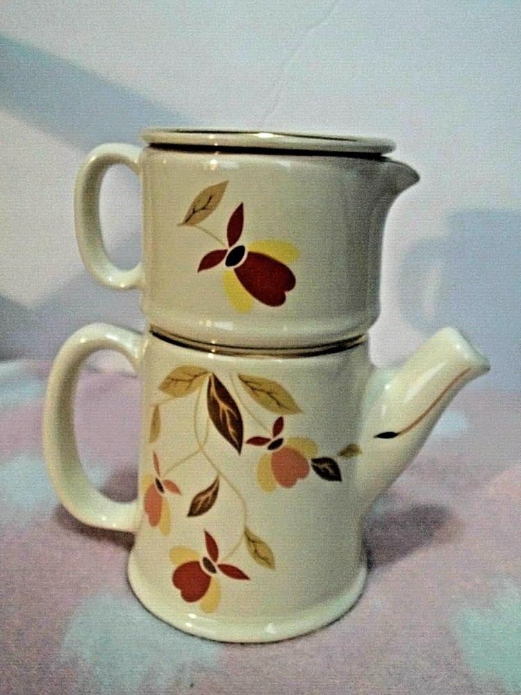 "AUTUMN LEAF CLUB PIECE" SOLO MINI STACKING TEA POT