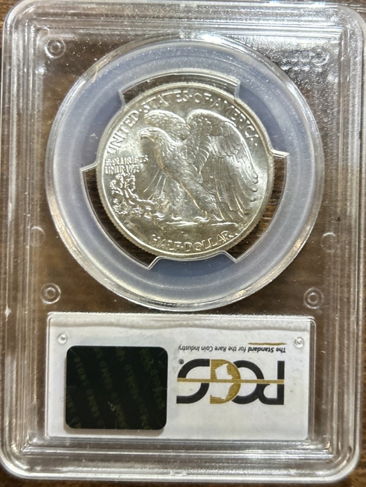 1942 Silver Walking Liberty Half Dollar PCGS MS64