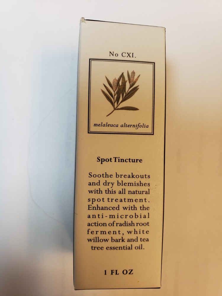 Bios Apothecary Spot Tincture 1oz New in Box