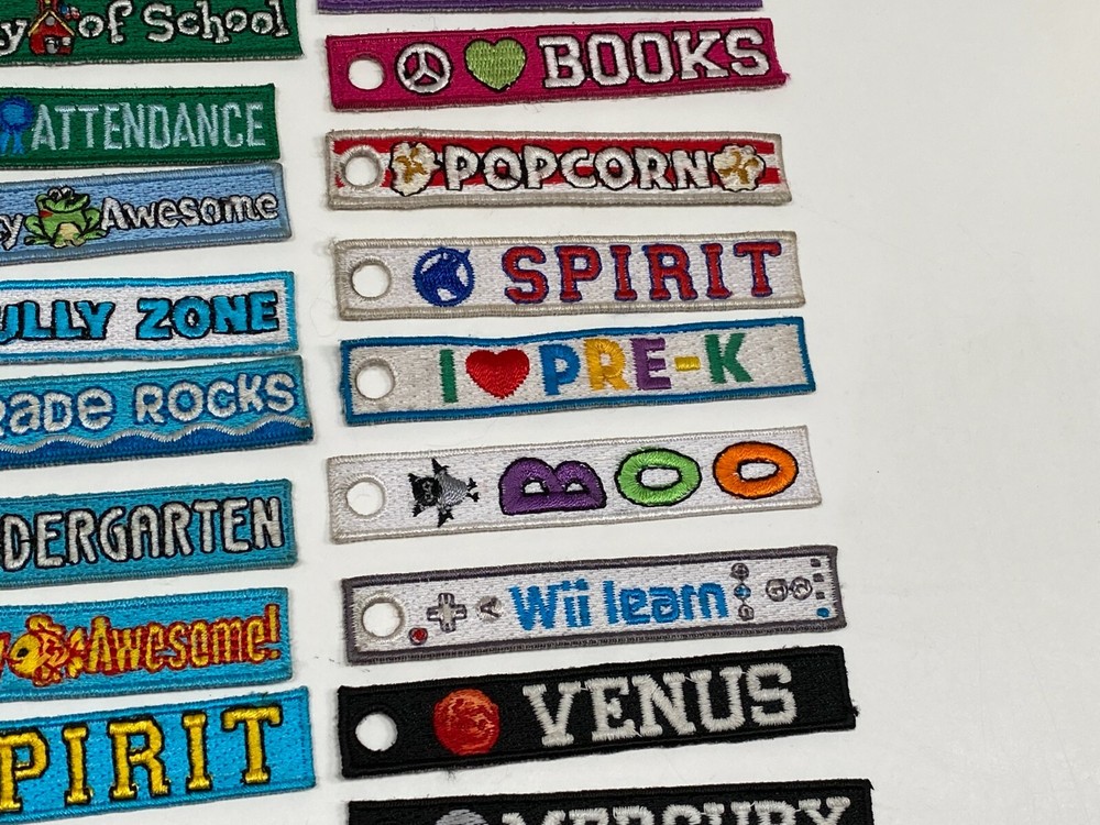 48 Teacher Student Principal Backpack Zipper Pull Swag School