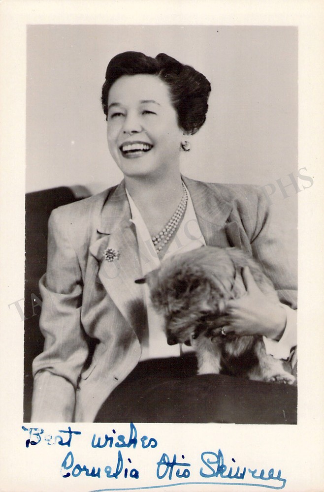 Otis Skinner, Cornelia - Signed Photograph