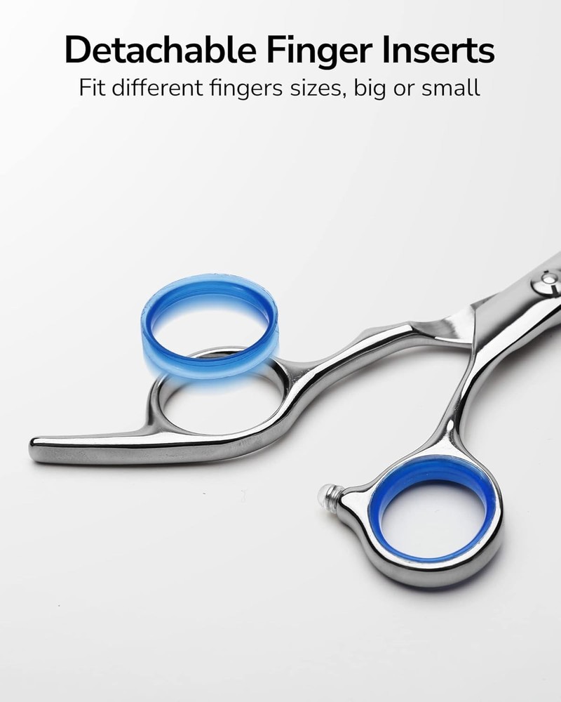 Hair Thinning Scissors Professional Barber’s Texturizing Teeth Shears for Hai...