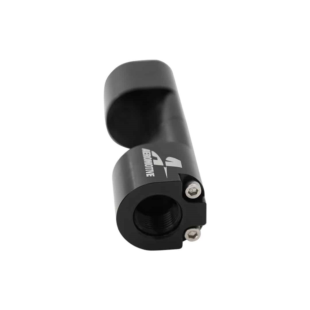 Aeromotive 15141 Billet Inline E85 Flex Fuel Sensor Bypass Adapter Mount -10 ORB