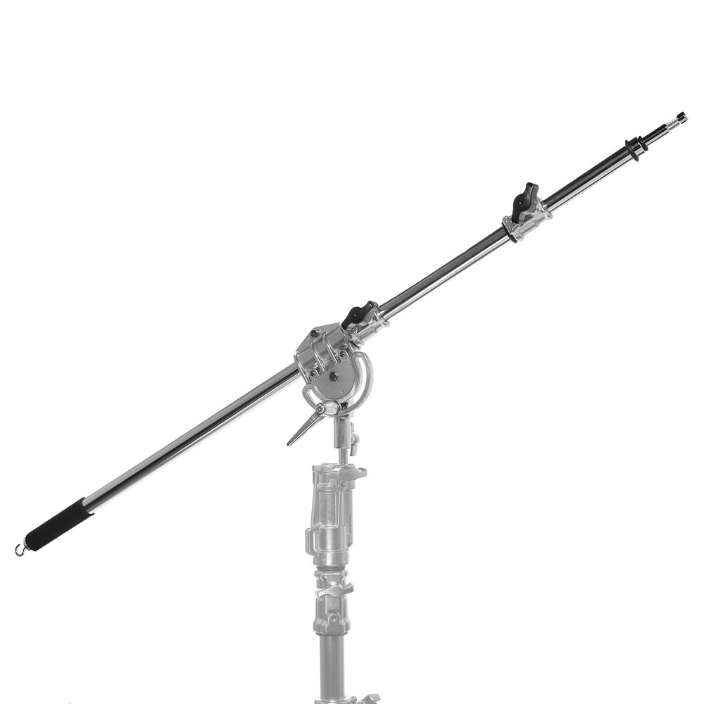 Flashpoint 86" Telescopic Boom Arm, Chrome-Plated #FP-LSBA