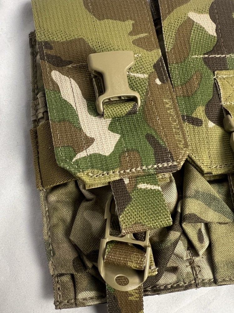 Eagle Industries M4 Double Magazine Pouch Multicam Militaria Original. SOF Issue