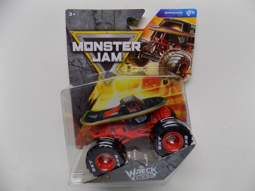 Spin Master 2026  MONSTER JAM AUTHENIC - TECH DECK - WRECK DECK