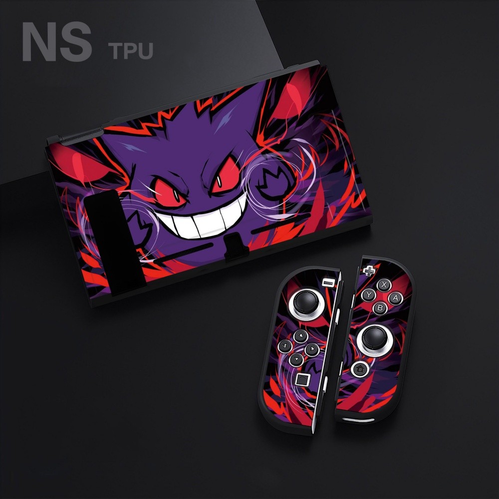 Gengar Nintendo Switch OLED Case Cover Skin Shell Accessory For Joycon