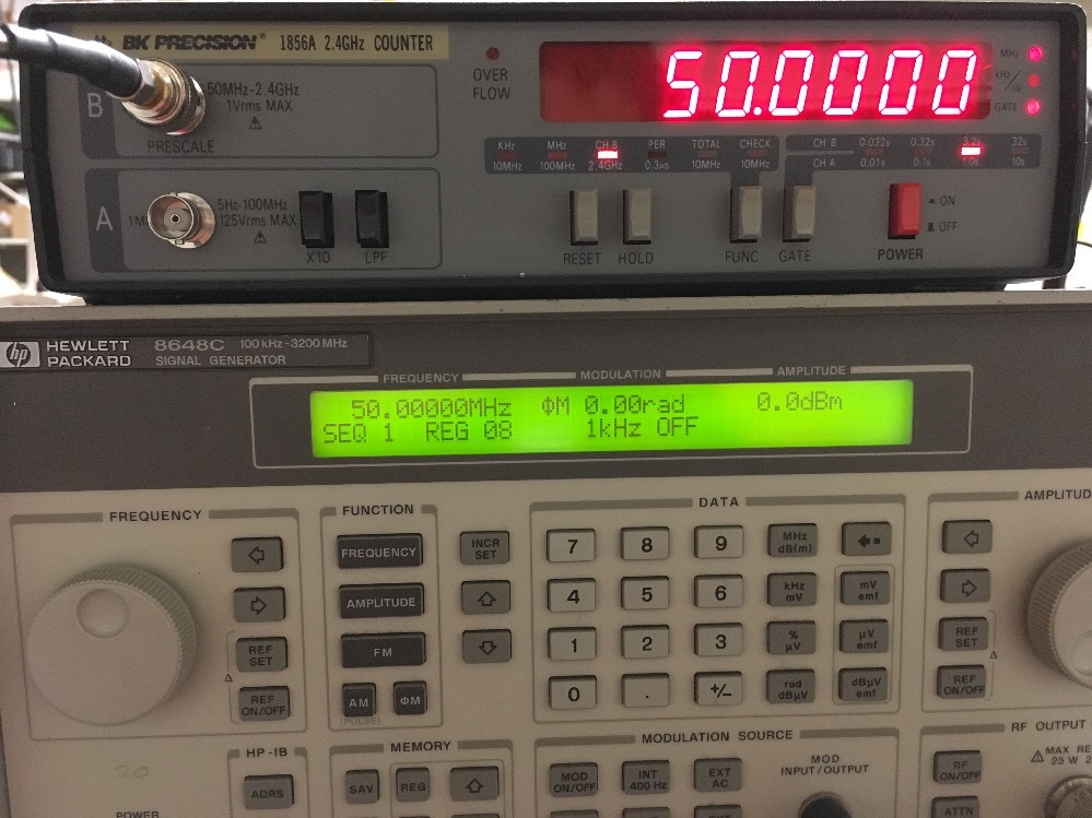 BK Precision 1856A 2.4GHz Counter