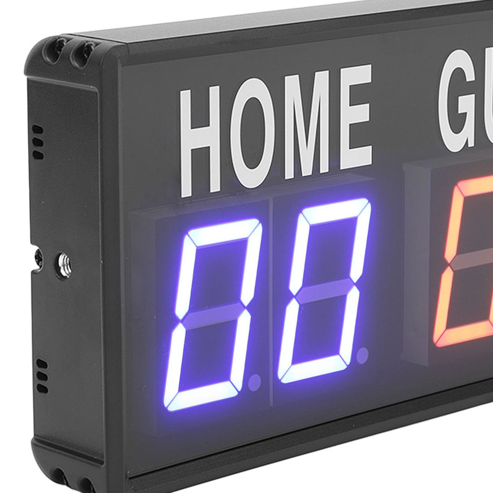Indoor Tabletop Electronic Scoreboard with Remote Led Digital Score Keeper FF
