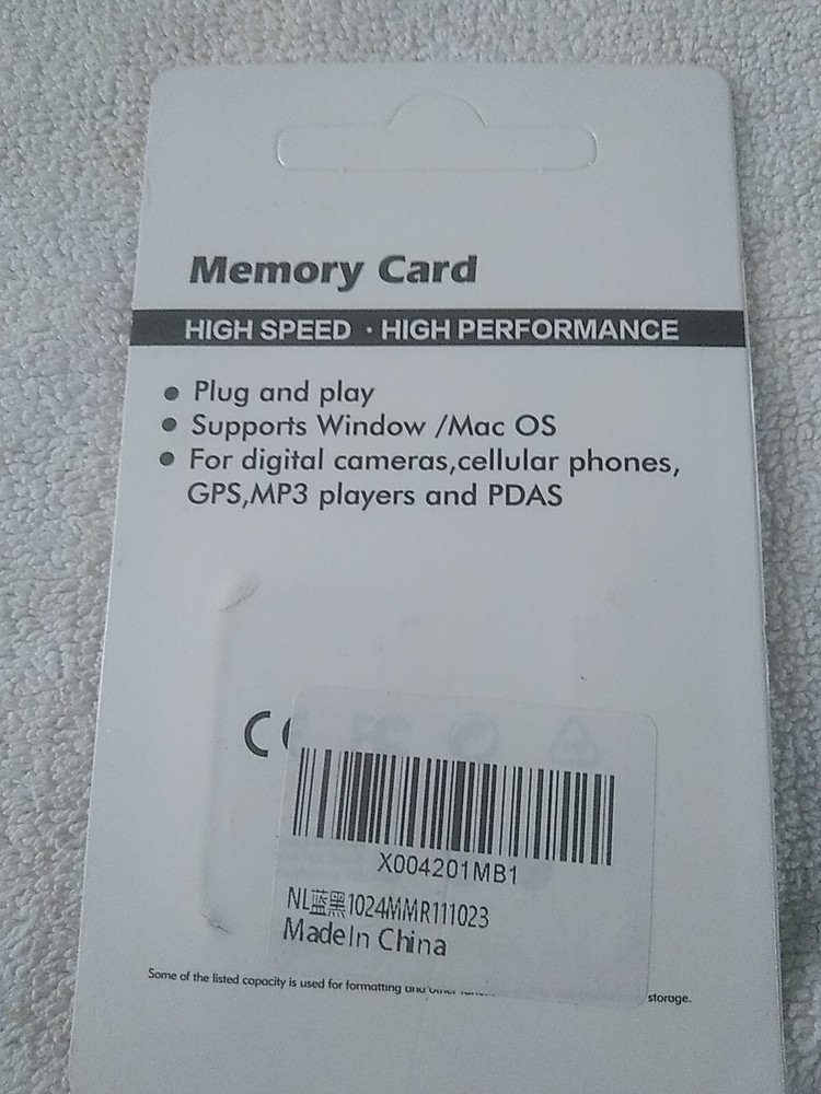 Micro SD Card: 1024 GB Micro SD Memory Card w/ Adapter