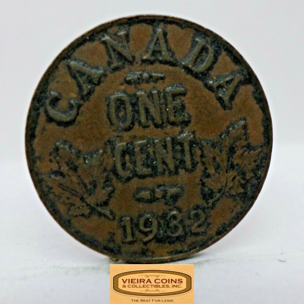 1932 Canada One Cent, Free Shipping -  #C19370NQ