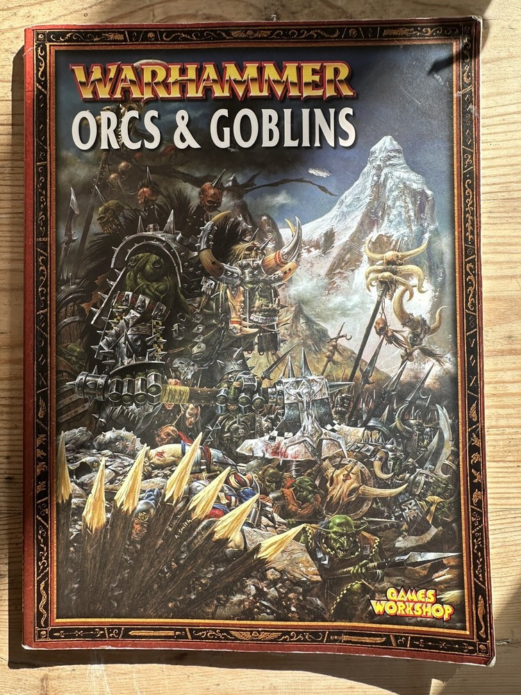 Warhammer Orcs & Goblins Armies Supplement Games Workshop 2003
