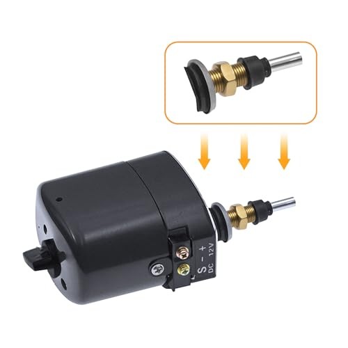 12V Universal Windscreen Wiper Motor Compatible with Willys Tractor