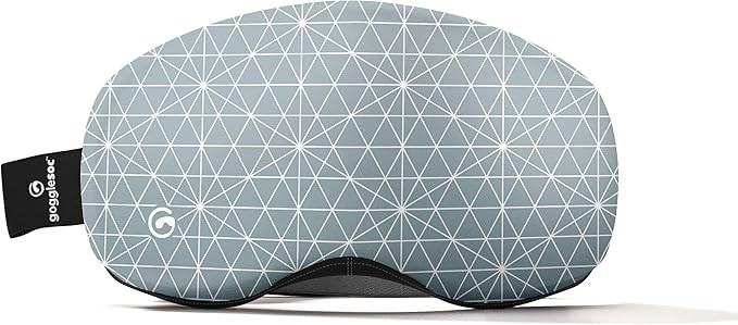 GOGGLESOC Pro Microfiber Protective Goggle Cover  Criss Cross