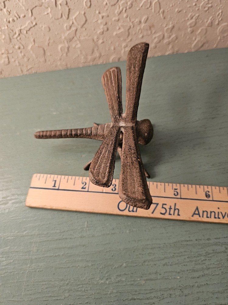 Vintage Cast Iron DragonFly-Complete, Very Good