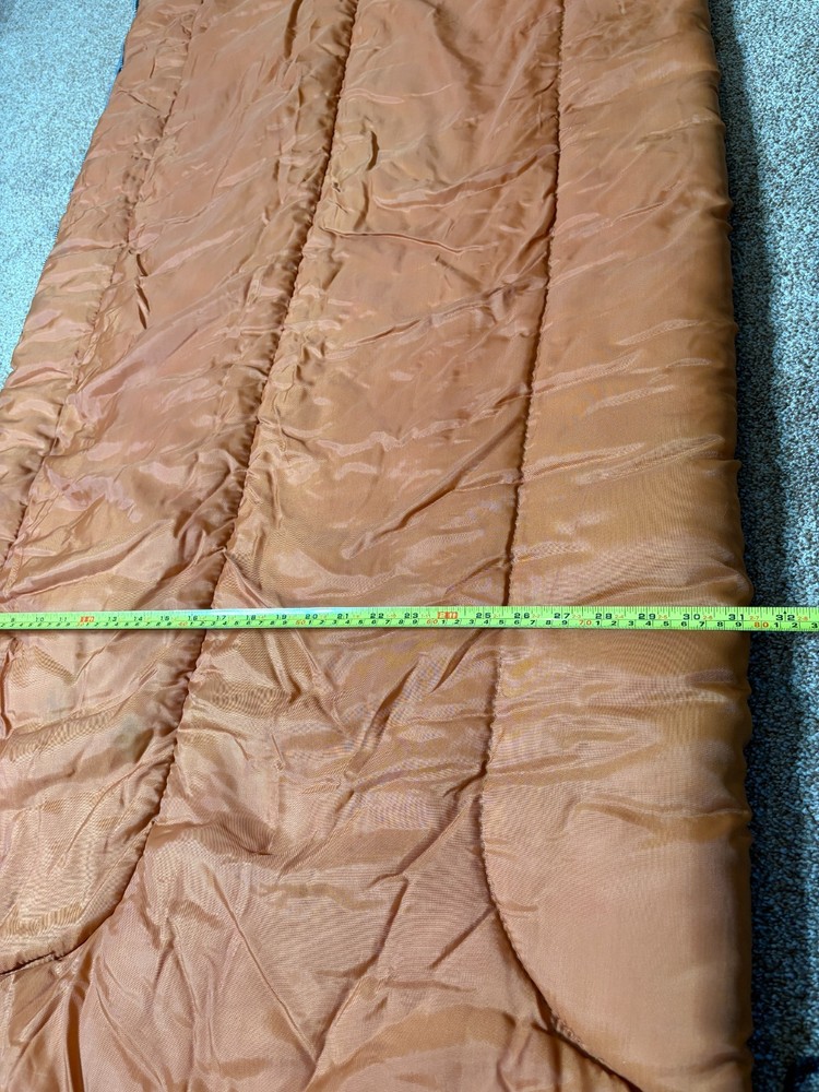 Vintage 70s flannel lined pheasant sleeping, camping mountain man