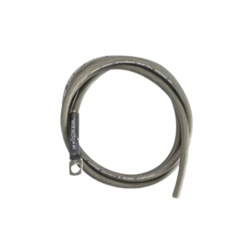Kicker 46CK8 Complete 8AWG Amp Wiring Kit w/ 2-CH Patch Cable and Speaker Wire