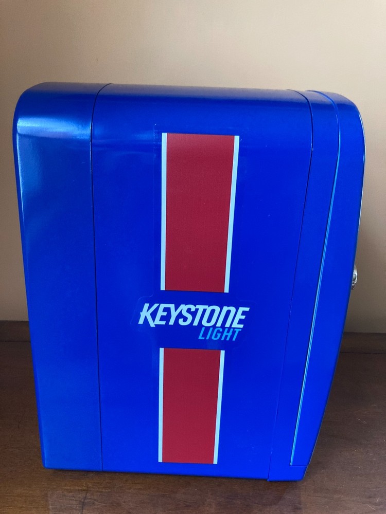Whitefox Keystone Light Cold & Hot Mini Fridge Blue