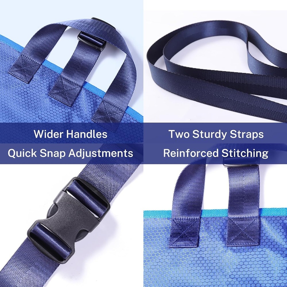 O-Shaped Positioning Sheet for Elderly Bed Patient-Turning &Repositioning Handle