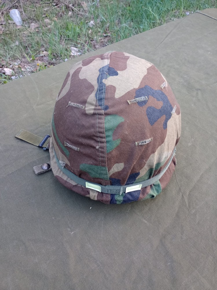 ORIGINAL US ARMY M1 COMBAT HELMET & LINER