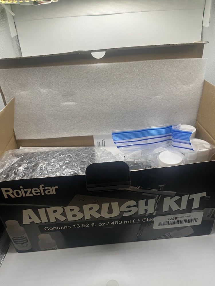 Roizefar Airbrush Kit with Compressor, 55 PSI