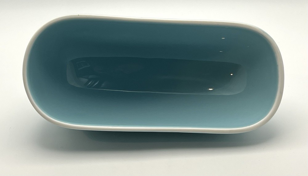 Dowan Ceramic Blue Whale Covered Butter Dish