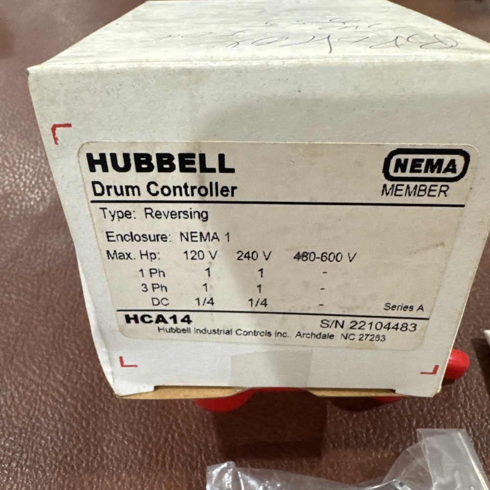 Hubbell Drum Controller HCA14 Lever Handle Only