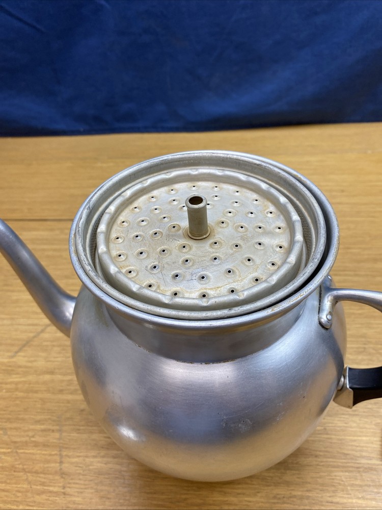 Vtg Universal Landers Frary & Clark Stove Top Open Fire Percolator Coffee Maker