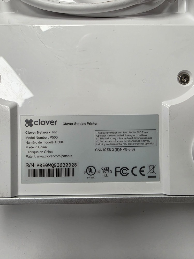 Clover Station P500 Receipt Printer
